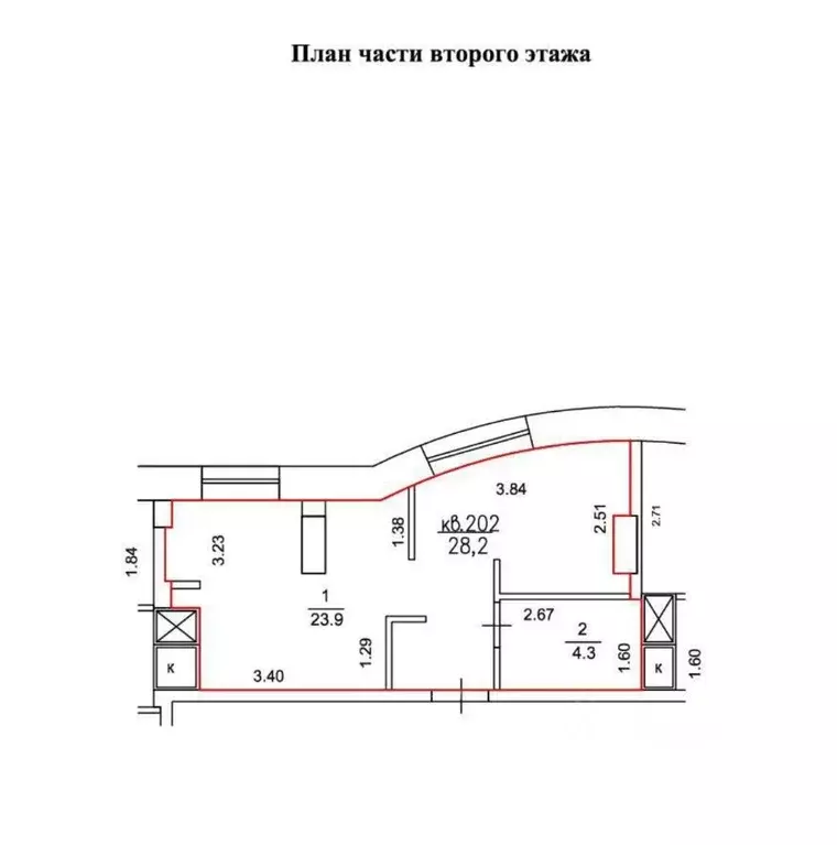 1-к кв. Нижегородская область, Нижний Новгород ул. Родионова, 108 ... - Фото 1