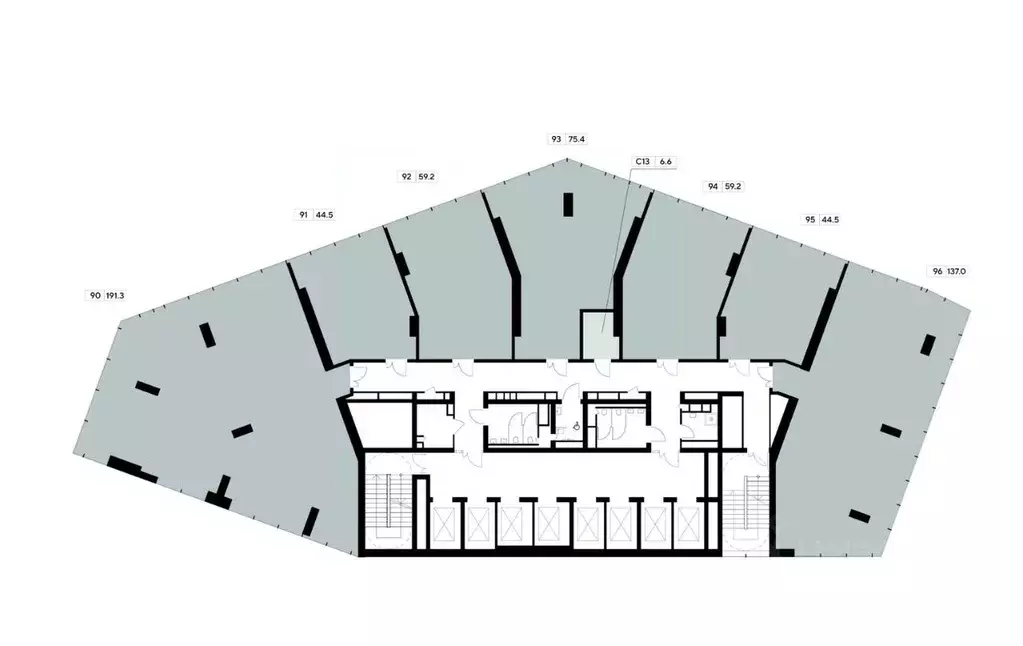 Офис в Москва Ярцевская ул., 21с2 (45 м) - Фото 1