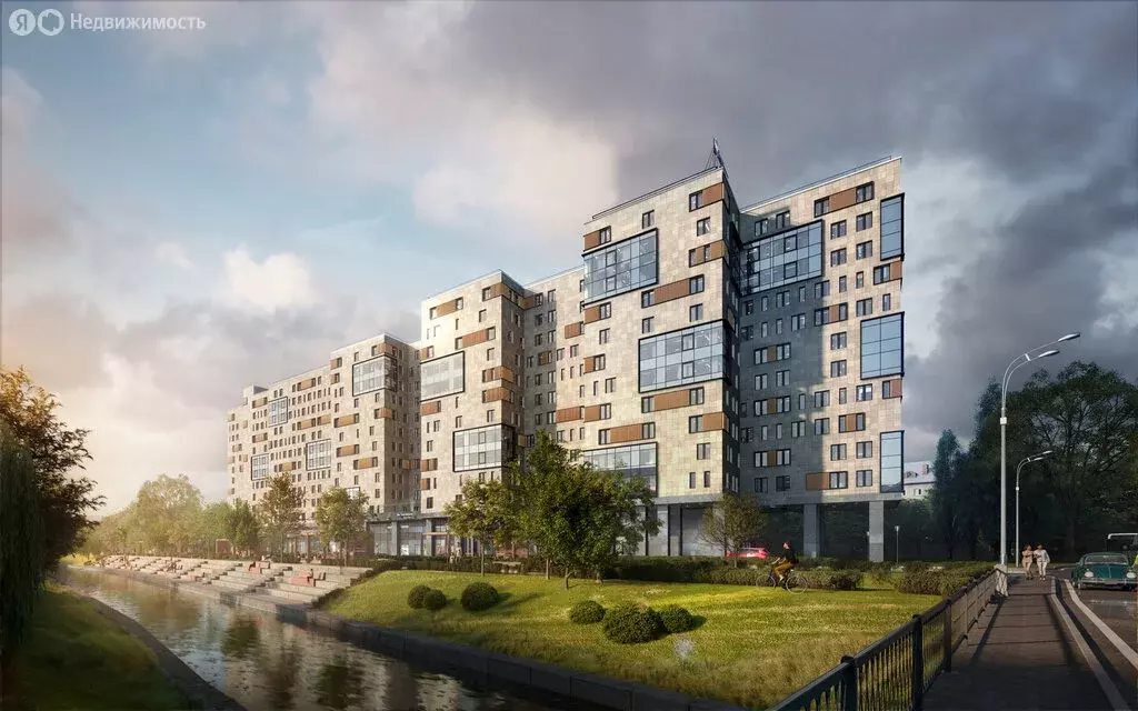 Квартира-студия: Санкт-Петербург, улица Матроса Железняка, 2 (18 м) - Фото 1