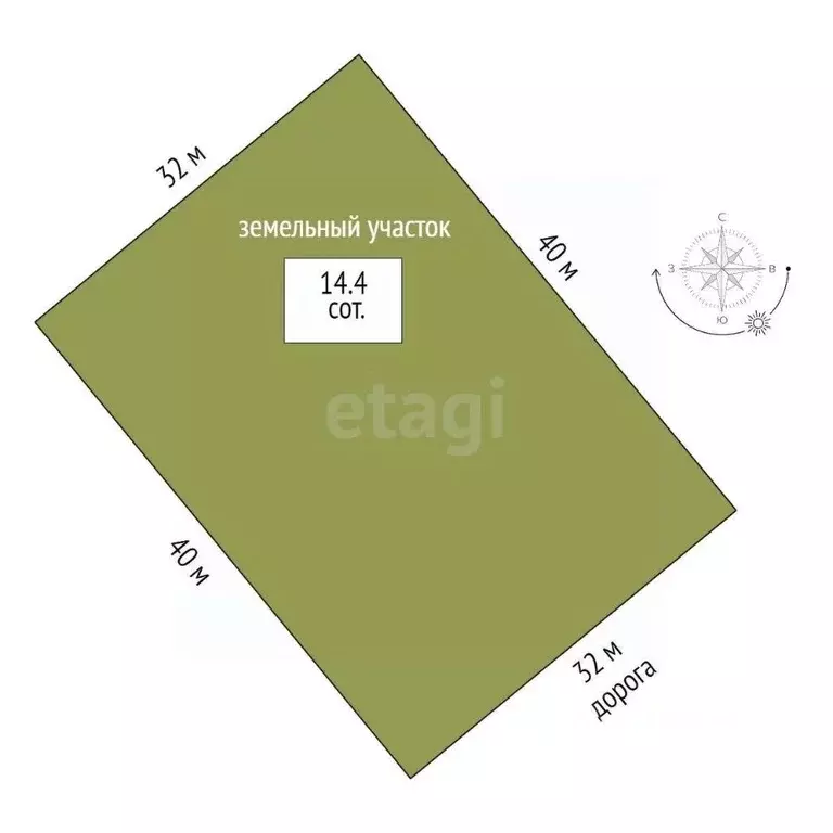 Участок в Тюменская область, Тюменский муниципальный округ, с. Кулига  ... - Фото 2