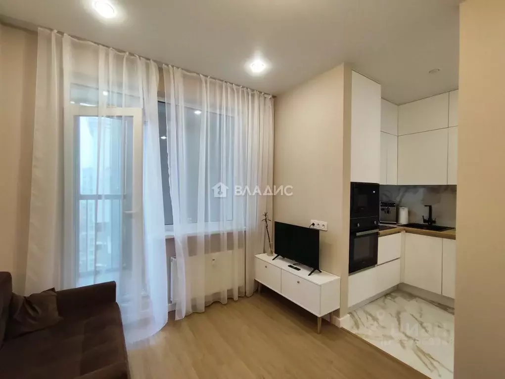 Студия Санкт-Петербург Октябрьская наб., 44 (25.4 м) - Фото 2