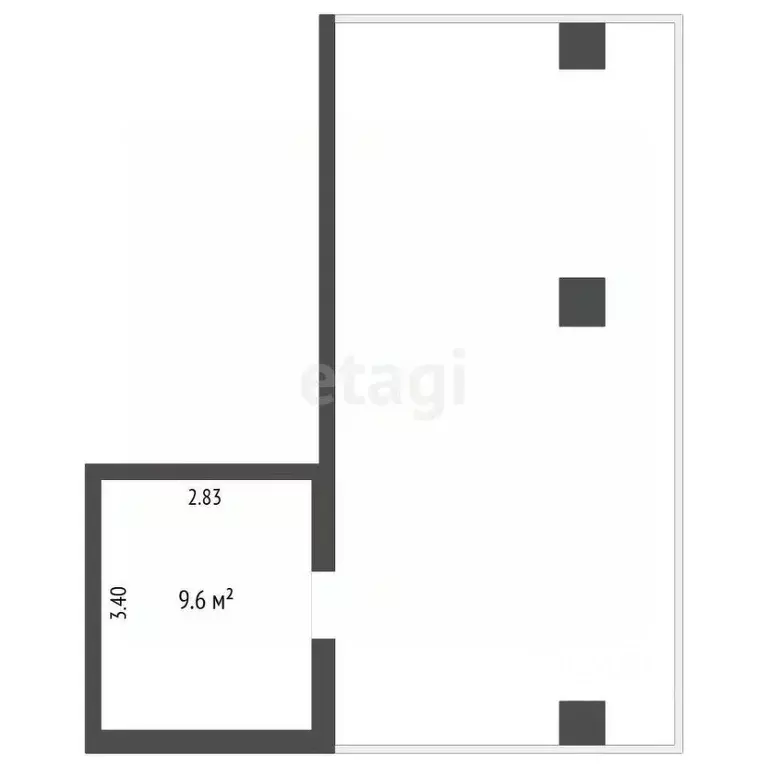 Гараж в Орловская область, Орел Красноармейская ул., 1 (57 м) - Фото 1