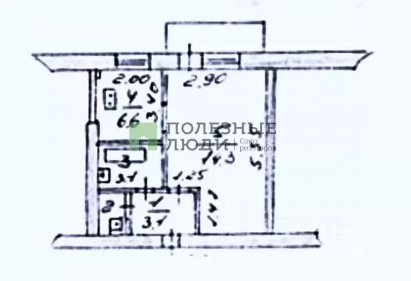 Студия Орловская область, Орловский район, д. Жилина 21 (29.1 м) - Фото 1