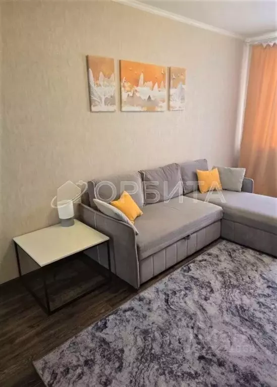 1-к кв. Тюменская область, Тюмень ул. Монтажников, 19к1 (39.3 м) - Фото 2