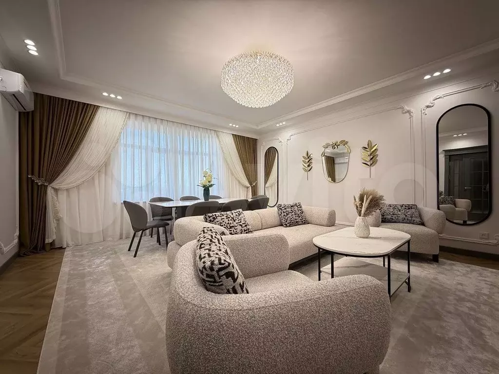 3-к. квартира, 100 м, 3/5 эт. - Фото 1