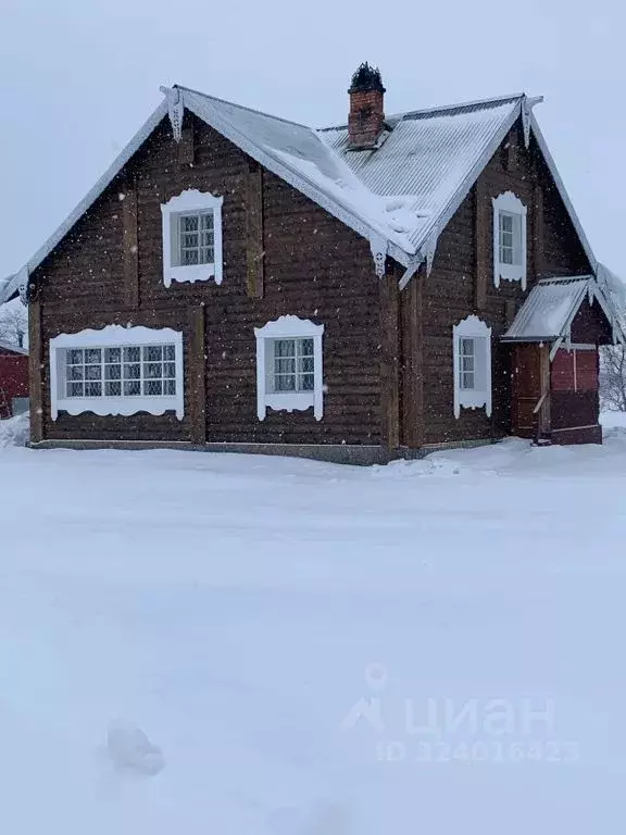 Дом в Карелия, Кондопожский район, Кончезерское с/пос, с. Кончезеро ... - Фото 1