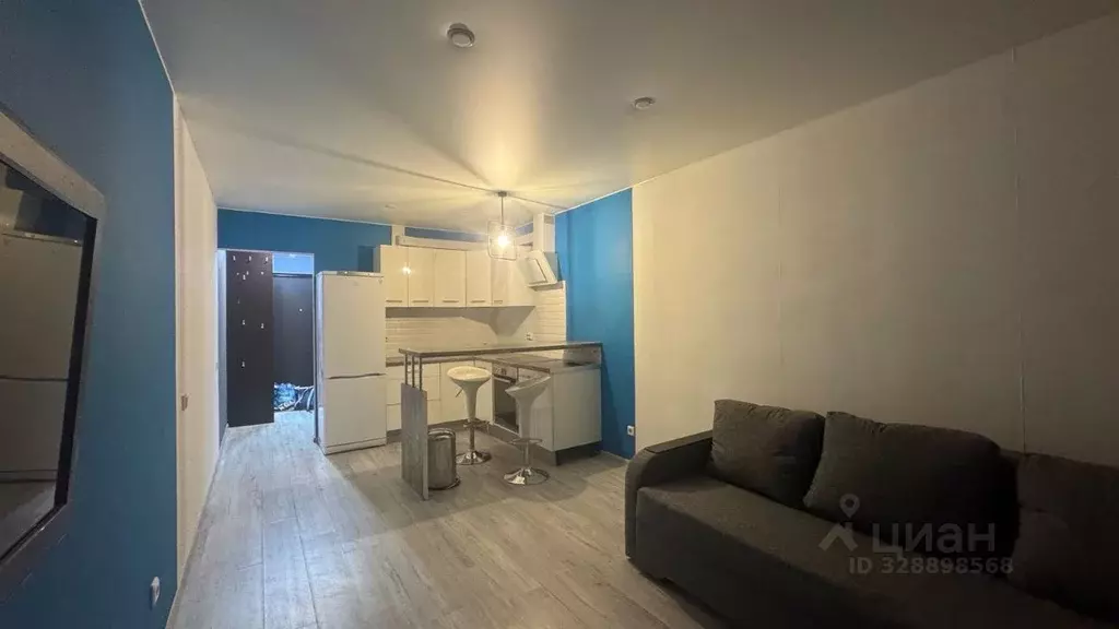 Студия Санкт-Петербург ул. Репищева, 10к1 (28.0 м) - Фото 2