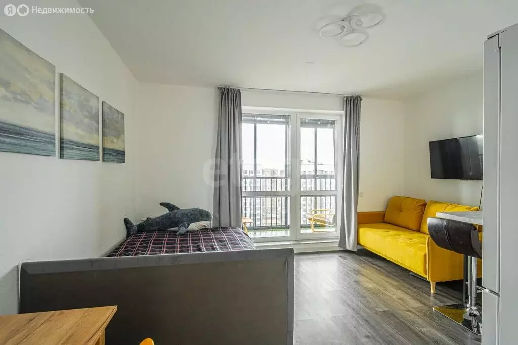 Квартира-студия: Бугры, Гаражный проезд, 27к1 (23.6 м) - Фото 1