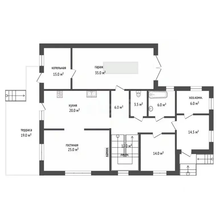 Дом в Тюменская область, Тюмень Царево садовое товарищество,  (252 м) - Фото 2