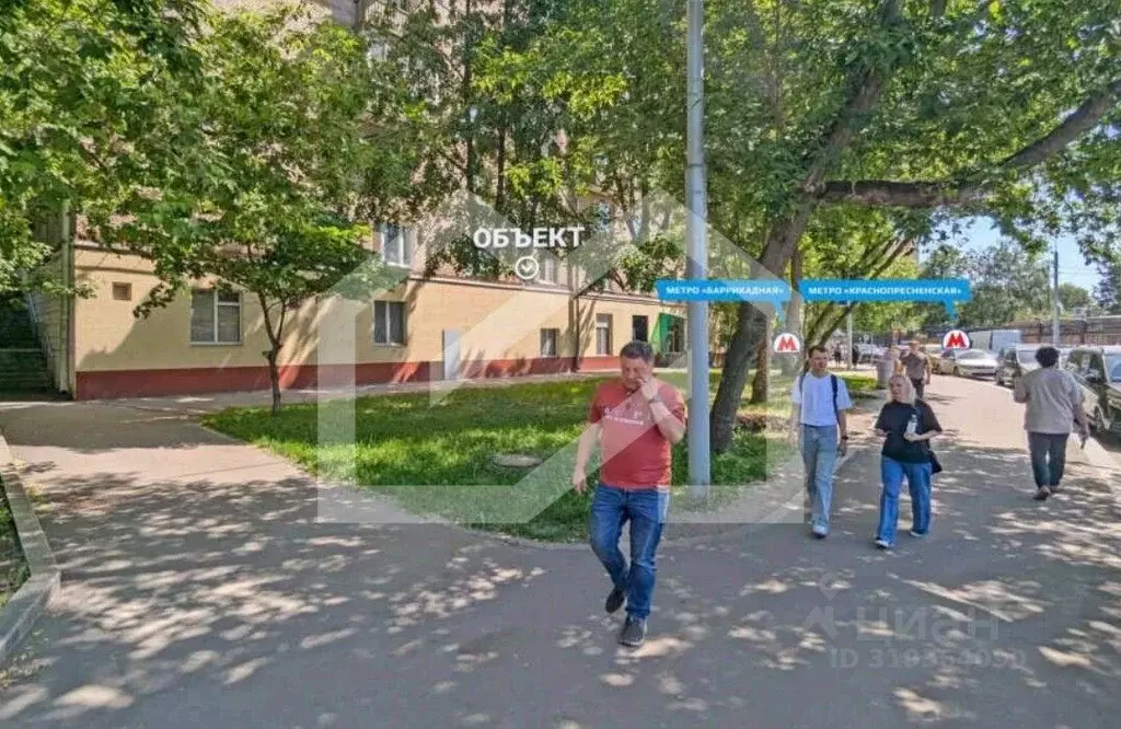 Торговая площадь в Москва Большая Грузинская ул., 12 (222 м) - Фото 0