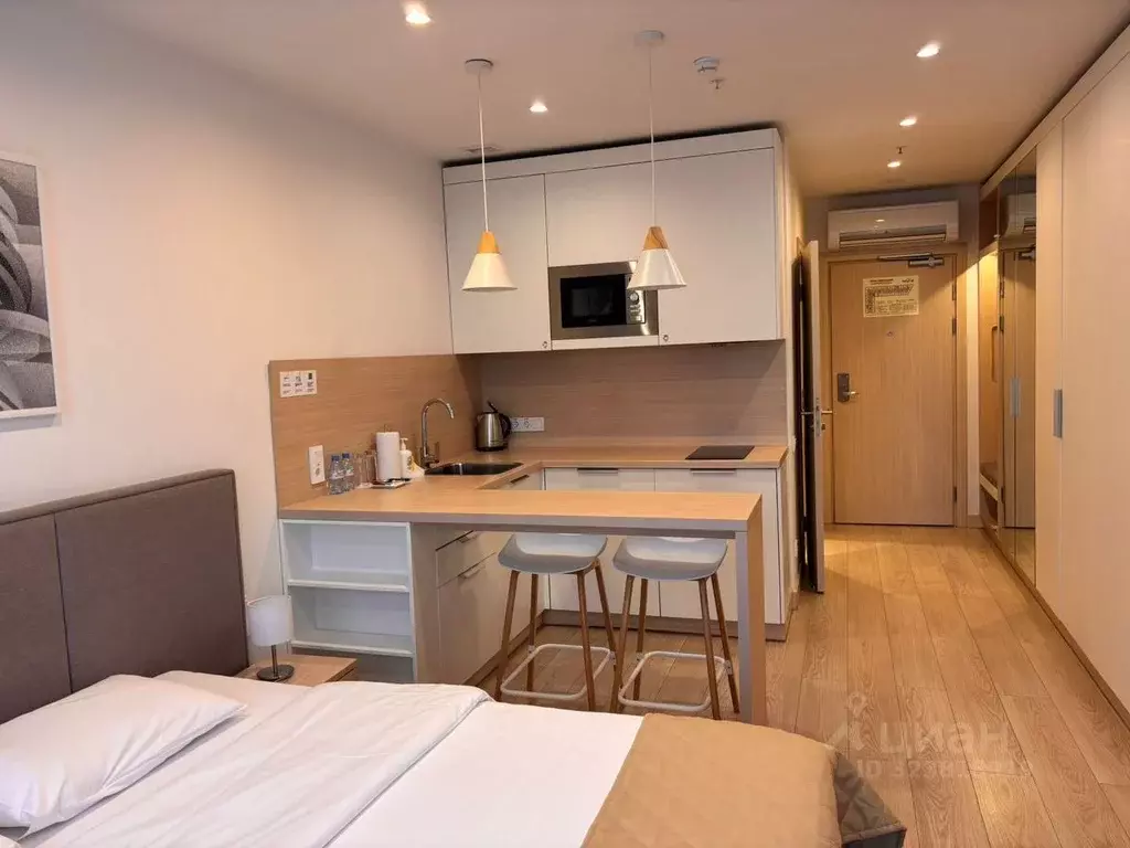 Студия Москва просп. Андропова, 10 (26.2 м) - Фото 2