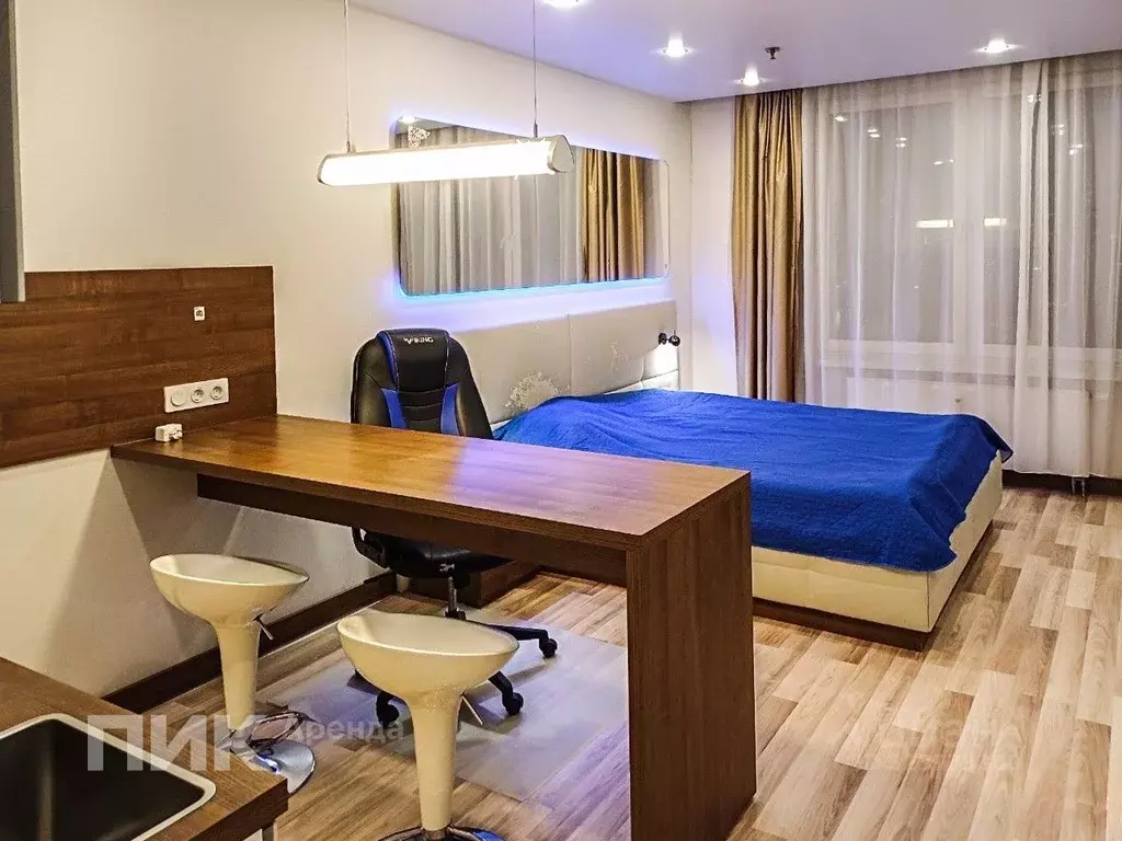 Студия Санкт-Петербург ул. Хошимина, 16А (33.1 м) - Фото 1