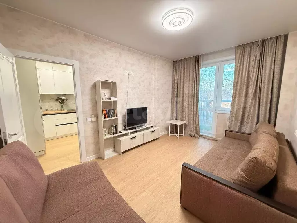 1-к. квартира, 41,6 м, 2/10 эт. - Фото 1