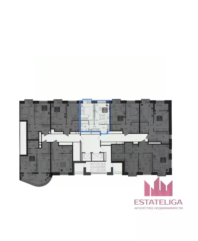 1-к кв. Москва ул. Петра Кончаловского, 5 (43.1 м) - Фото 2