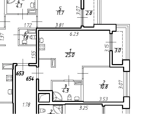 Продаётся 1-к квартира, 40.1 м - Фото 0