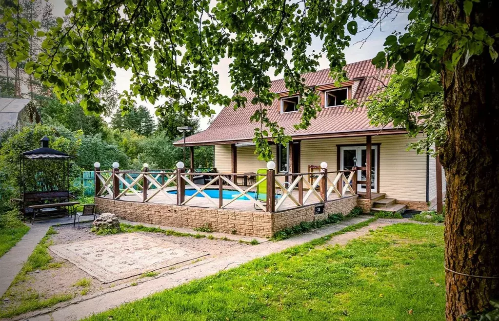Дом в Санкт-Петербург пос. Парголово, Выборгское ш., 210 (227 м) - Фото 0