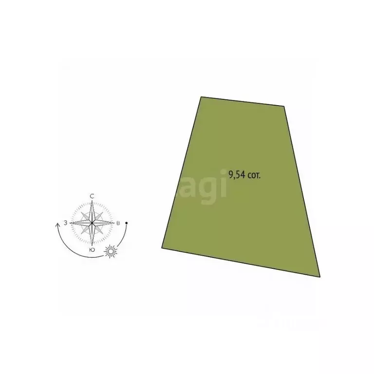 Участок в Белгородская область, Белгородский район, Новосадовское ... - Фото 1