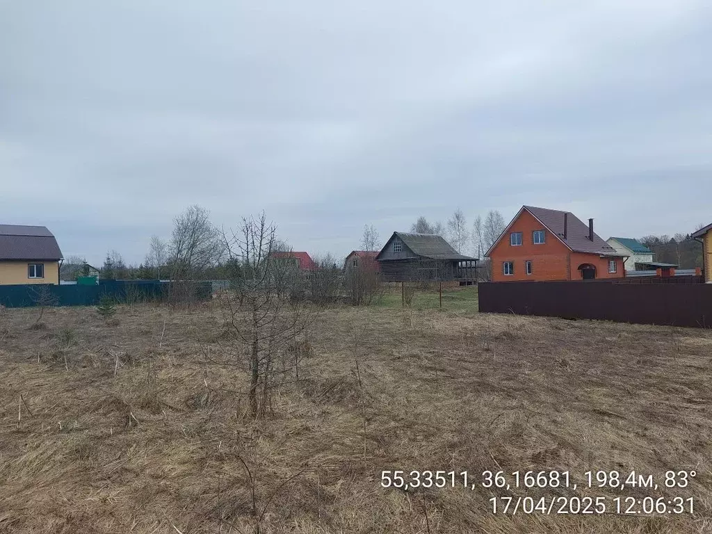 Участок в Московская область, Верея Наро-Фоминский городской округ, ... - Фото 0