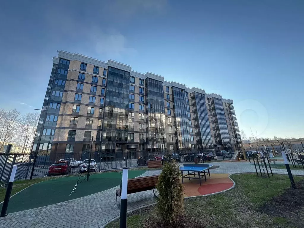 1-к. квартира, 38,8 м, 6/8 эт. - Фото 1