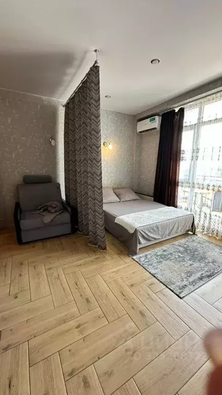 Студия Краснодарский край, Сочи Мамайка мкр, ул. Волжская, 83А (25.0 ... - Фото 1