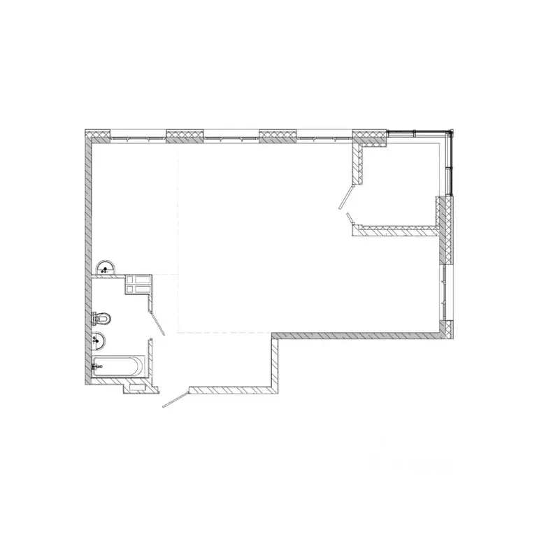 2-к кв. Приморский край, Владивосток Посейдония жилой комплекс (75.43 ... - Фото 1