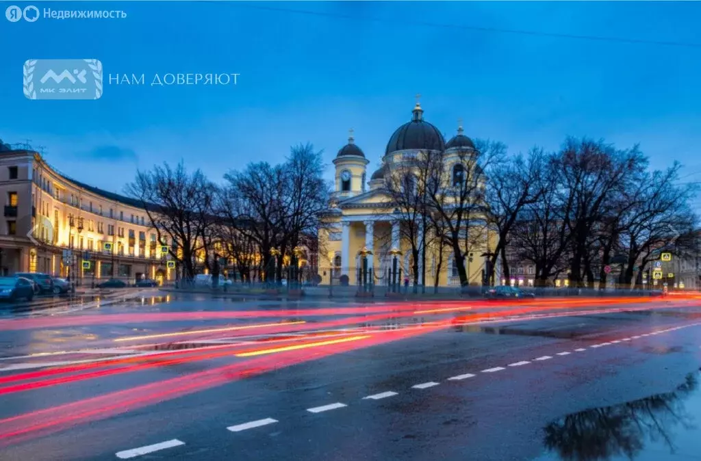 3-комнатная квартира: Санкт-Петербург, улица Рылеева, 3 (121 м) - Фото 2