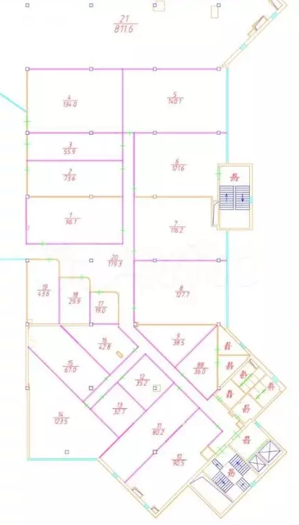 Аренда помещения свободного назначения 550 м2 - Фото 0