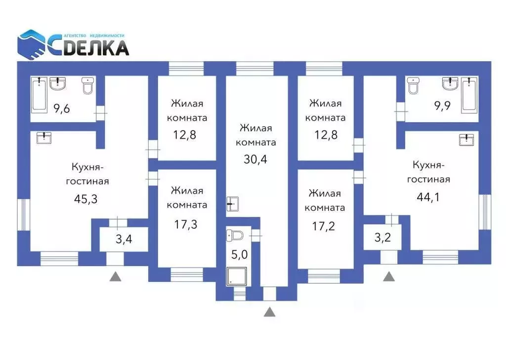 Дом в Благовещенск, Клубничная улица, 19/1 (211 м) - Фото 2