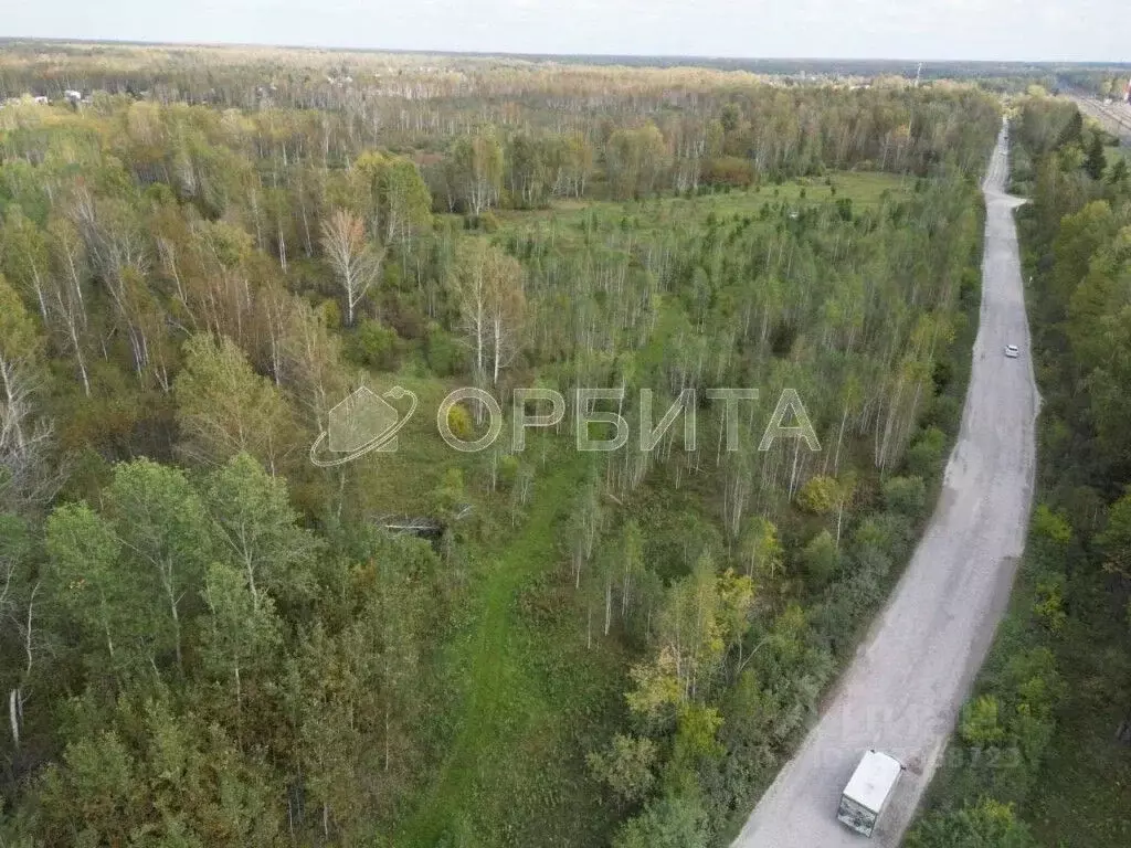 Участок в Тюменская область, Тюменский район, д. Ушакова, Молодежный ... - Фото 0