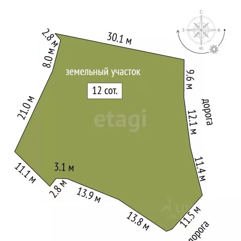 Участок в Крым, Ялта муниципальный округ, Краснокаменка пгт ул. ... - Фото 2