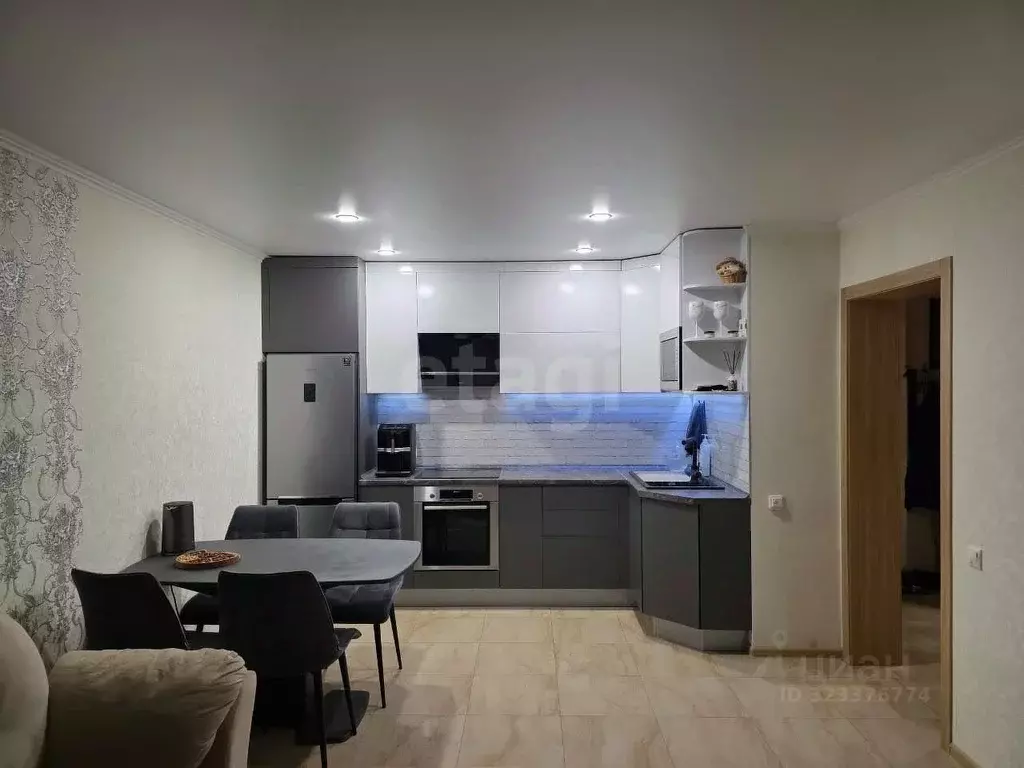 1-к кв. Тюменская область, Тюмень проезд Тихий, 6 (46.0 м) - Фото 1