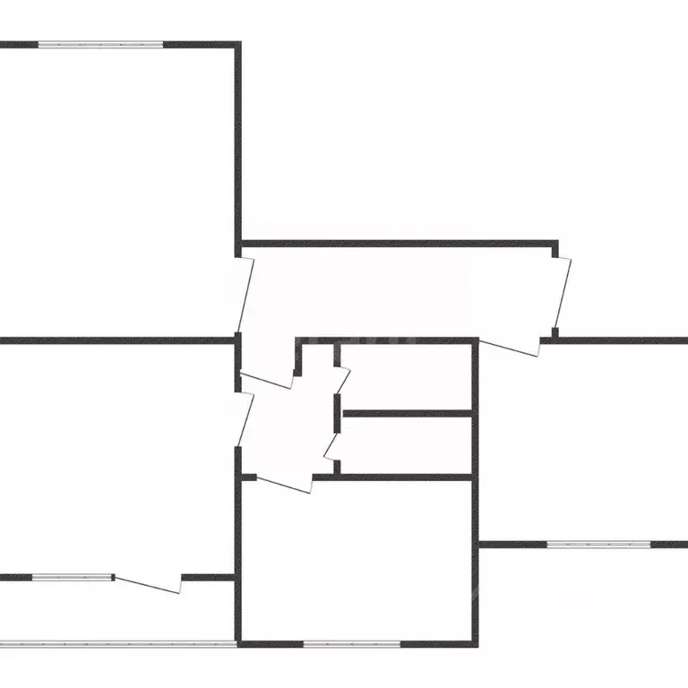 3-к кв. Курская область, Курск Орловская ул., 34 (60.2 м) - Фото 2
