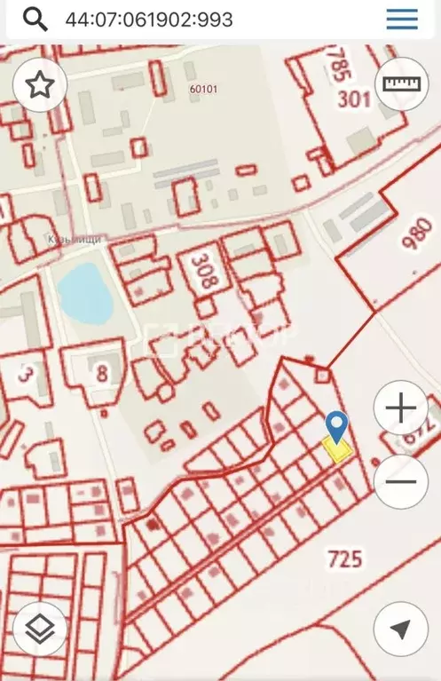 Участок в Костромская область, Костромской район, Кузьмищенское с/пос, ... - Фото 2