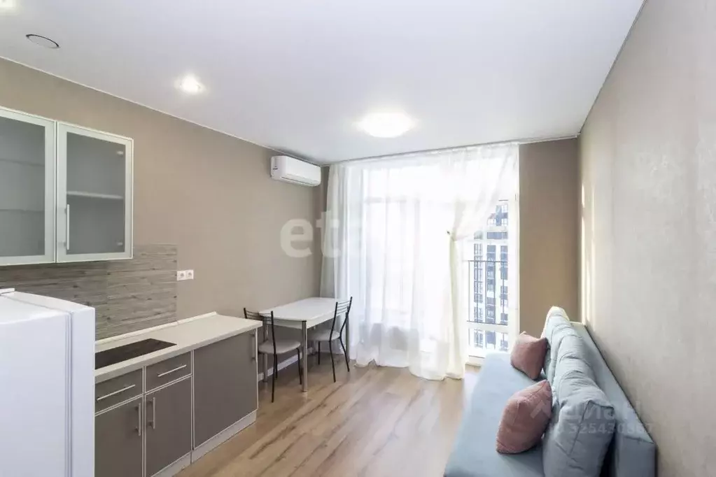 Студия Тюменская область, Тюмень ул. Первооткрывателей, 9 (22.0 м) - Фото 1