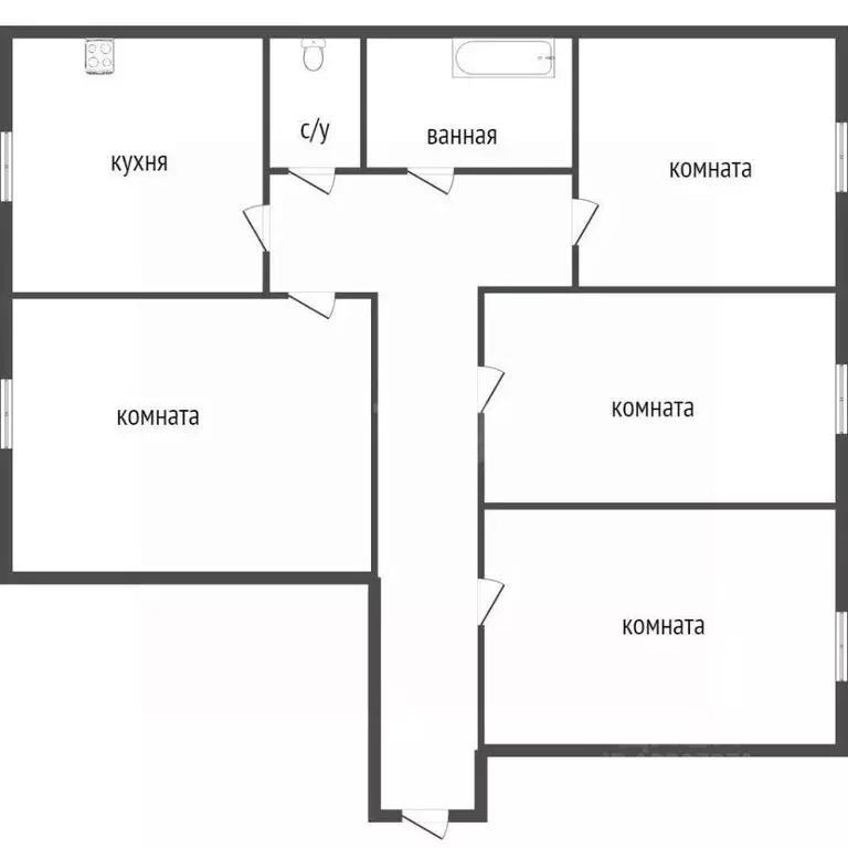Комната Свердловская область, Нижний Тагил ул. Карла Либкнехта, 41 ... - Фото 1