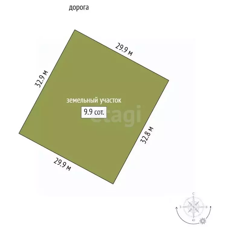 Участок в Саха (Якутия), Нюрба Западный мкр,  (9.9 сот.) - Фото 1