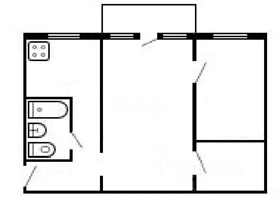 3-к кв. Иркутская область, Ангарск 82-й кв-л, 7 (55.4 м) - Фото 2