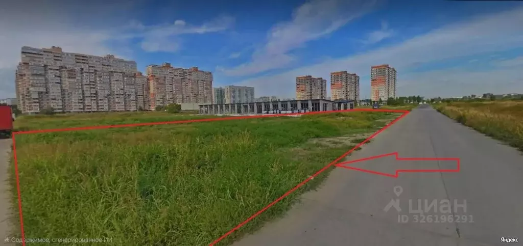 Участок в Краснодарский край, Краснодар ул. Гидростроителей, 70 (15.0 ... - Фото 1