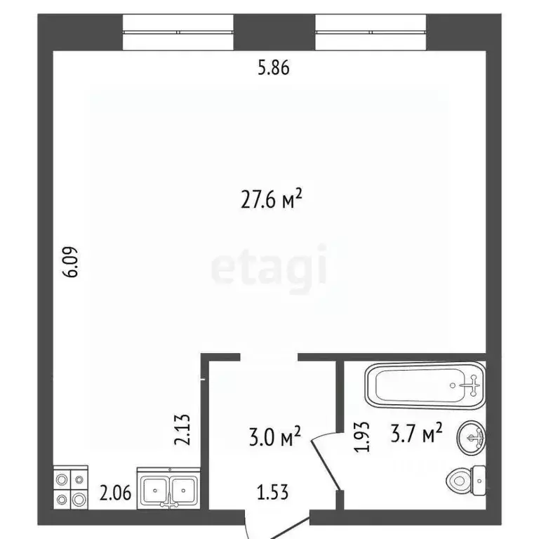 Студия Ямало-Ненецкий АО, Тарко-Сале Пуровский район, Юбилейная ул., ... - Фото 2