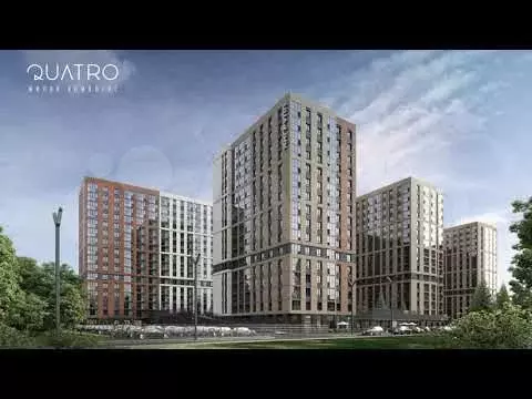 4-к. квартира, 72,1 м, 16/16 эт. - Фото 1