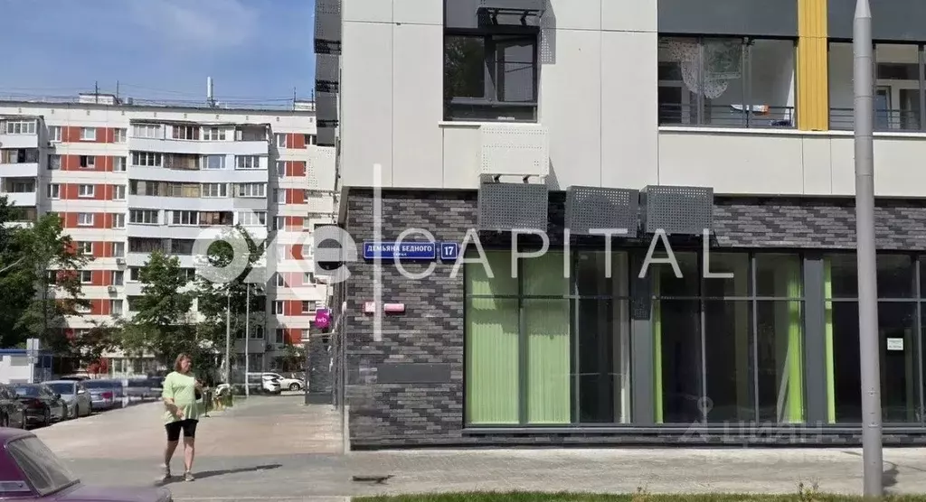 Помещение свободного назначения в Москва ул. Демьяна Бедного, 17 (149 ... - Фото 1