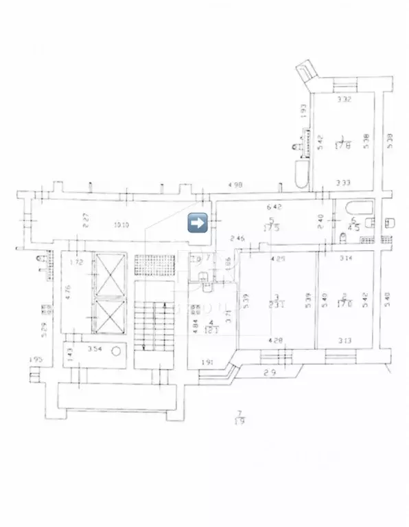 3-к кв. Санкт-Петербург ул. Савушкина, 128к1 (94.0 м) - Фото 1