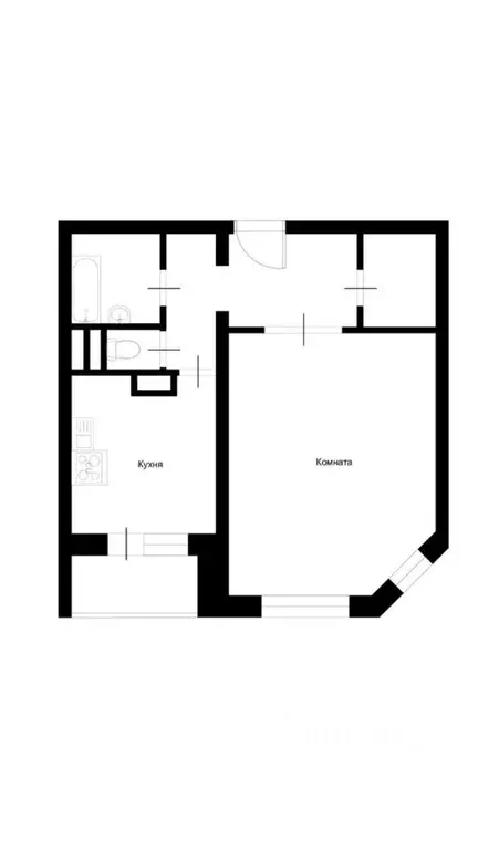 1-к кв. Москва ул. Новаторов, 10 (42.0 м) - Фото 1