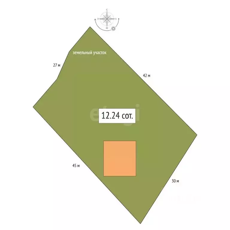 Дом в Алтай, Чемальский район, с. Уожан Заречная ул., 5 (90 м) - Фото 1