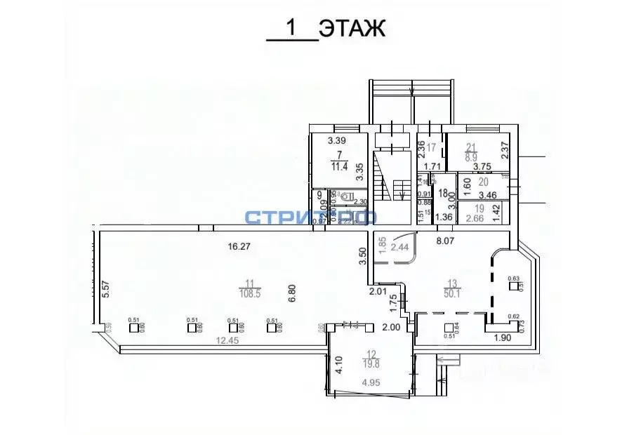 Торговая площадь в Москва Измайловский просп., 123/1К1 (225 м) - Фото 2