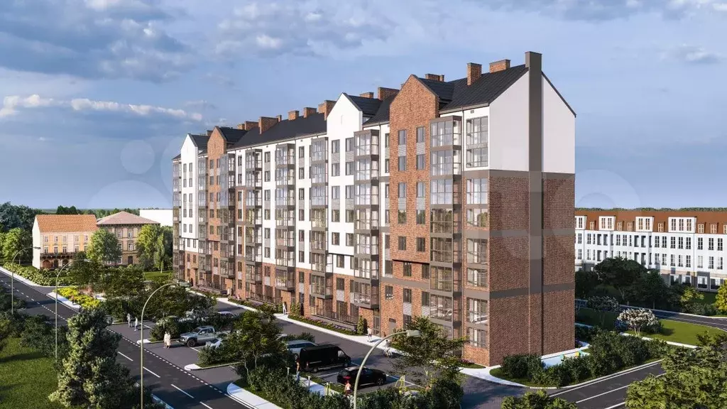 2-к. квартира, 61 м, 6/8 эт. - Фото 1