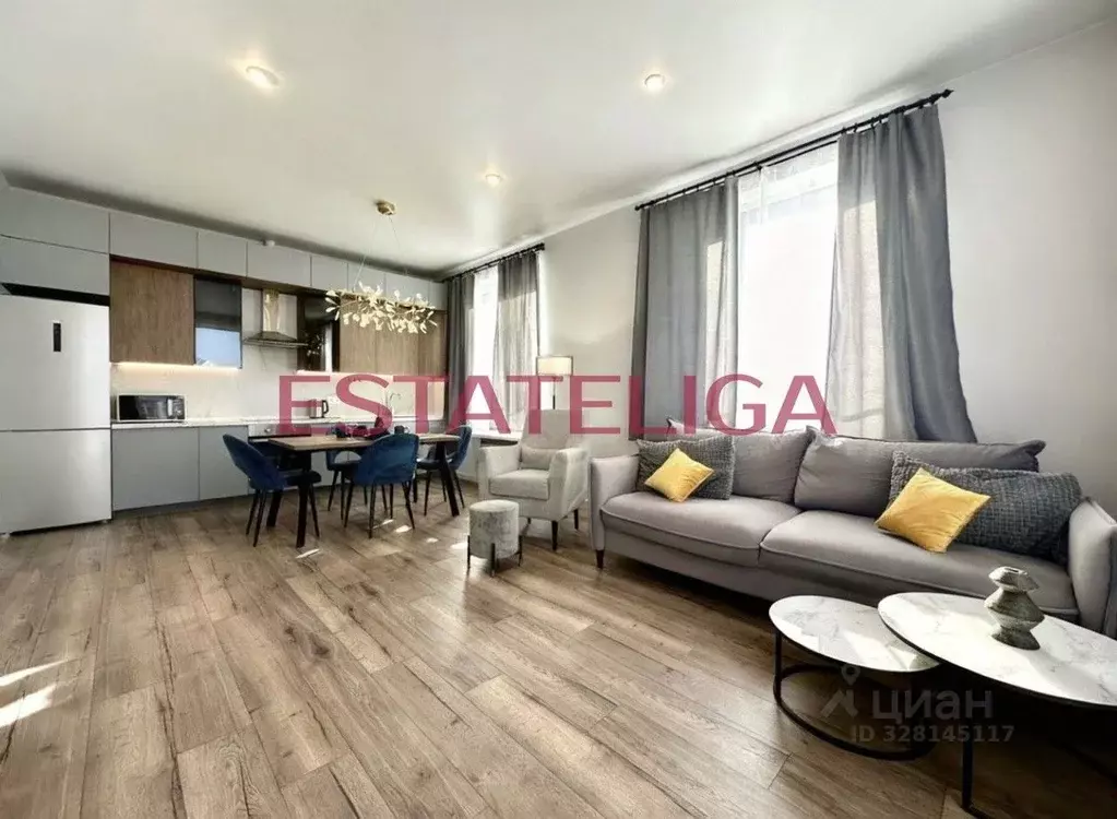 2-к кв. Москва Шелепихинская наб., 42к2 (67.7 м) - Фото 1