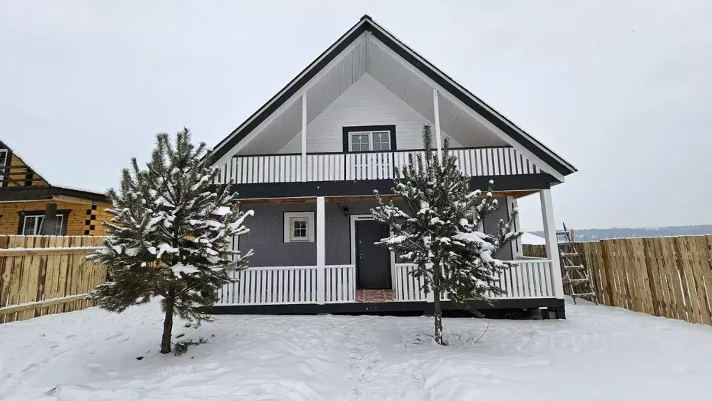 Дом в Иркутская область, Иркутский муниципальный округ, д. Карлук ул. ... - Фото 1