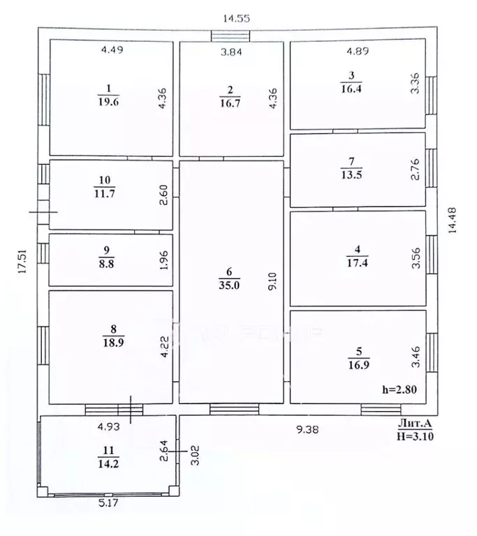 Коттедж в Татарстан, с. Пестрецы ул. Кленовая, 15 (175 м) - Фото 2