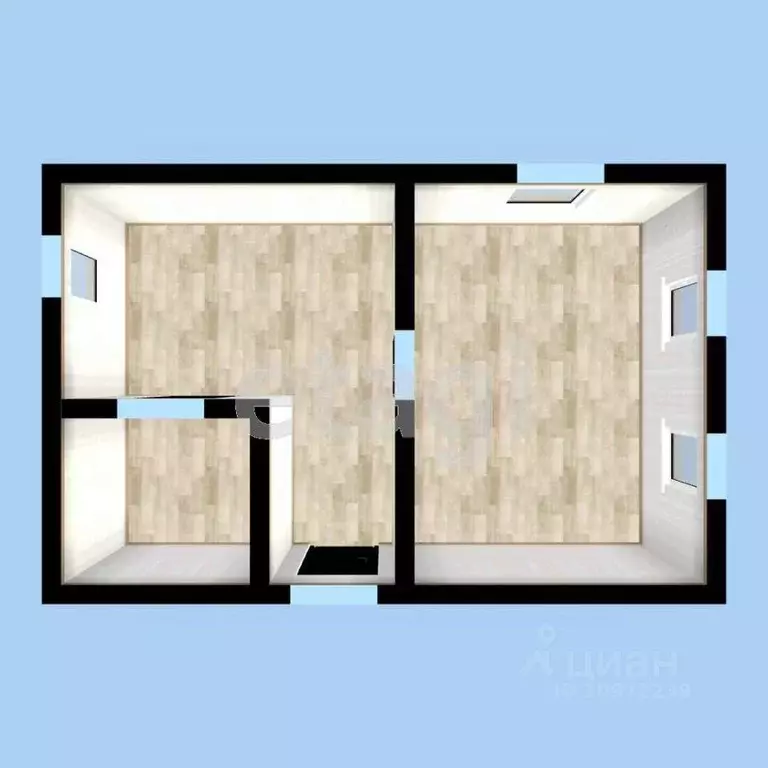 Дом в Башкортостан, Аургазинский район, с. Толбазы Школьная ул. (48 м) - Фото 2